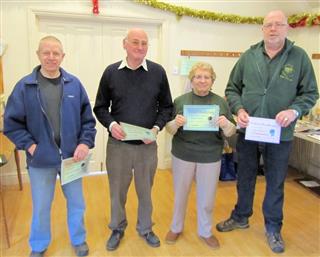 Winners of the December certificates as chosen by club members